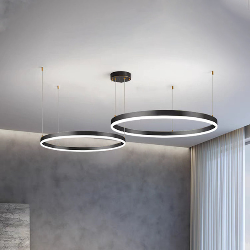 Arisha Lampe Suspendue LED  Forme Anneaux