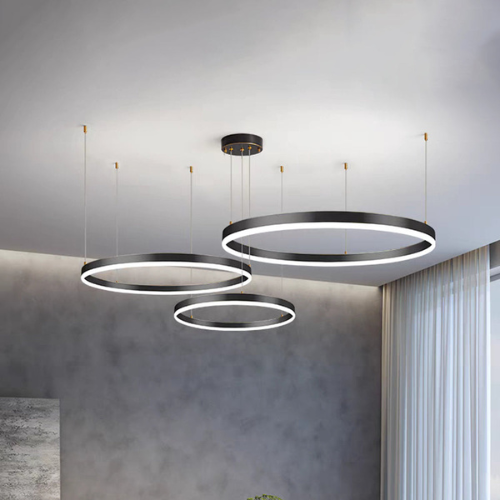 Arisha Lampe Suspendue LED  Forme Anneaux