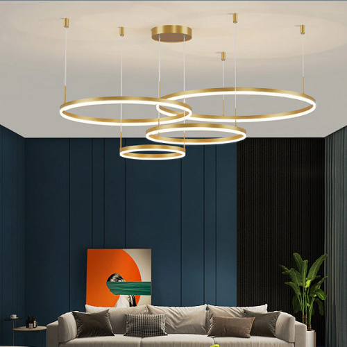 Arisha Lampe Suspendue LED  Forme Anneaux