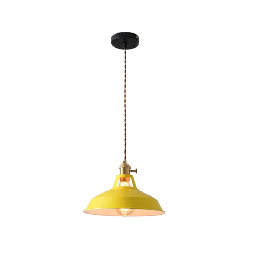 Morandi Lampe Suspension Vintage en métal pour Salle à Manger Restaurant et Bar