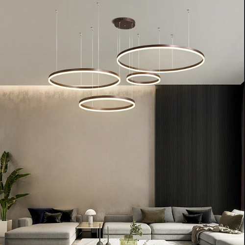 Arisha Lampe Suspendue LED  Forme Anneaux